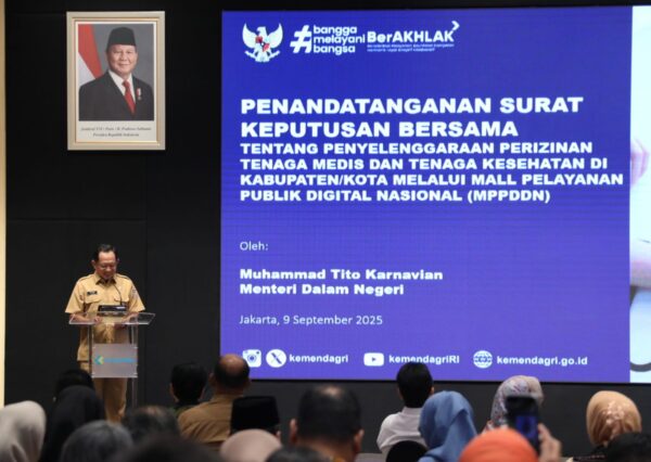 Mendagri Tegaskan Dukungannya terhadap Perizinan Tenaga Medis dan Kesehatan melalui MPPDN
