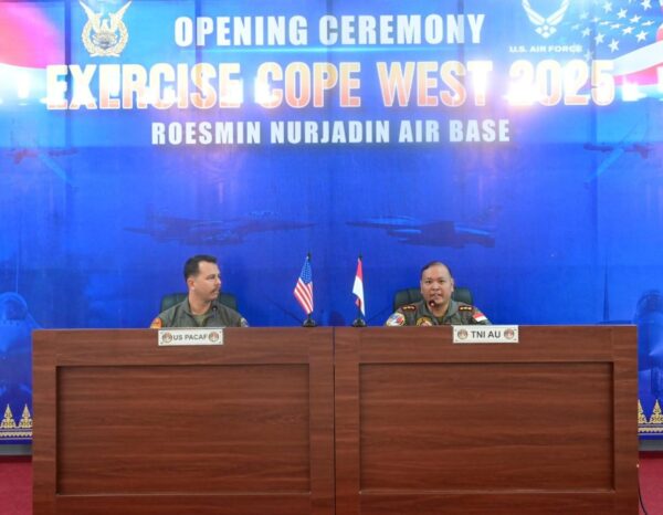 TNI AU-USAF Gelar Latma Cope West 2025 di Pekanbaru