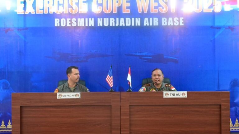 TNI AU-USAF Gelar Latma Cope West 2025 di Pekanbaru