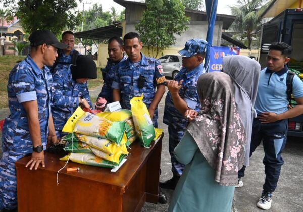 Lanud Sultan Iskandar Muda Gelar Gerakan Pangan Murah, Sediakan 2 Ton Beras SPHP