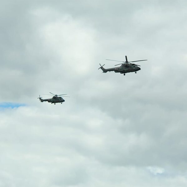 Helikopter EC-725 Caracal TNI AU Dikerahkan Dukung Operasi SAR Helikopter PK-IWS