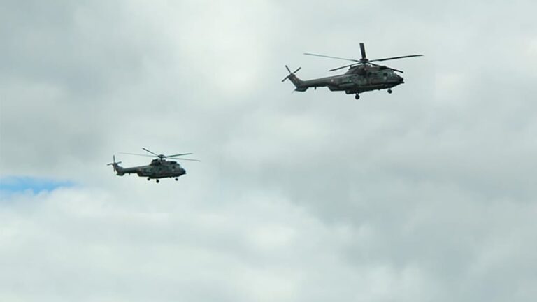 Helikopter EC-725 Caracal TNI AU Dikerahkan Dukung Operasi SAR Helikopter PK-IWS