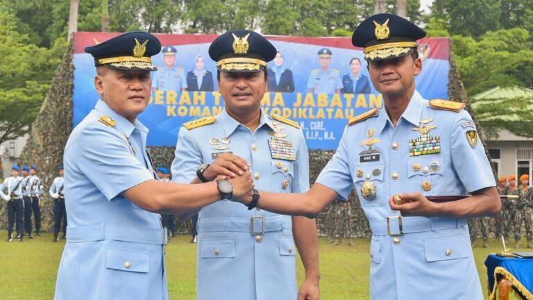 Pimpin Sertijab Dankodiklatau, KASAU: Kodiklatau Ujung Tombak Pembinaan Prajurit Udara