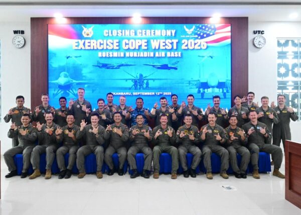 Sukses Jalani Latihan, TNI AU–USAF Akhiri Latma Cope West 2025