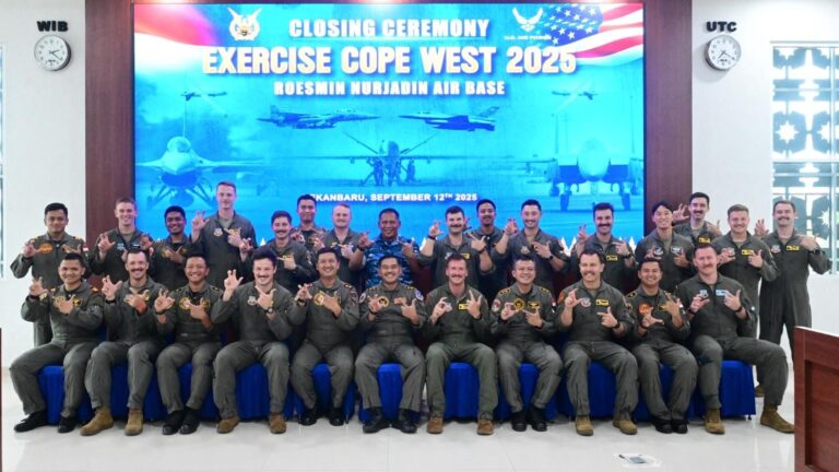 Sukses Jalani Latihan, TNI AU–USAF Akhiri Latma Cope West 2025