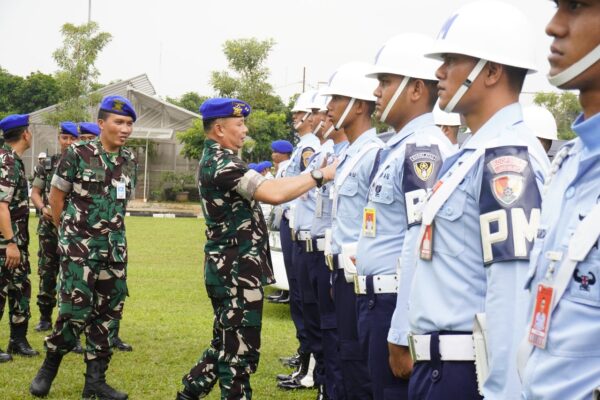 Puspomau Gelar Apel Kesiapan Sambut HUT ke-80 TNI