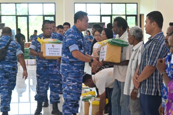 Kodau III Gelar Pengobatan Gratis dan Donor Darah Sambut HUT ke-80 TNI