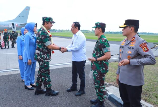 KASAU Tinjau Kompi Produksi Ketahanan Pangan Lanud Sri Mulyono Herlambang