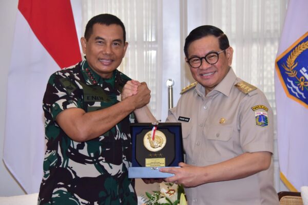 Pangkormar Perkuat Sinergi dengan Gubernur DKI Jakarta