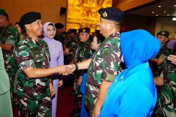 Panglima TNI Terima Laporan Korps Kenaikan Pangkat 177 Pati TNI