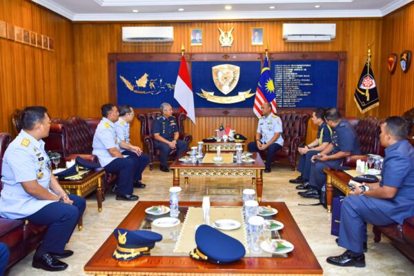 Pangkodau I Terima Kunjungan Kehormatan Pangwilud I TUDM