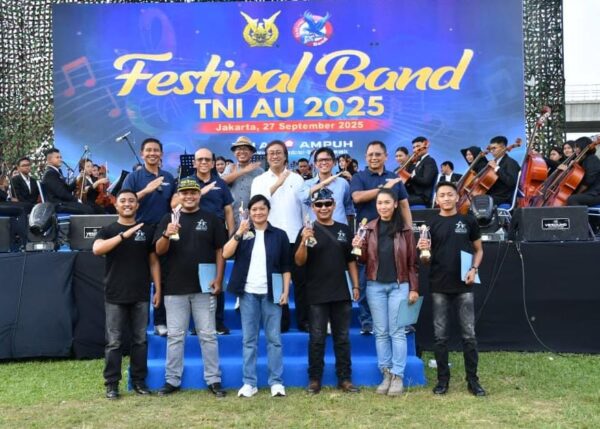 Festival Band TNI AU Meriahkan Dirgantara Fair 2025