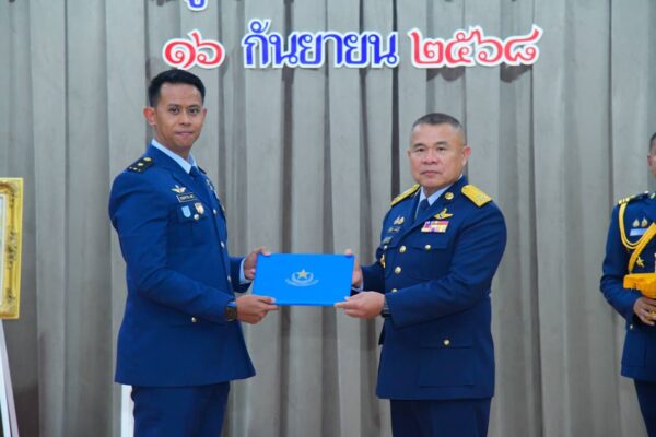 Perwira TNI AU Lulus Pendidikan Air Command and Staff College di Thailand