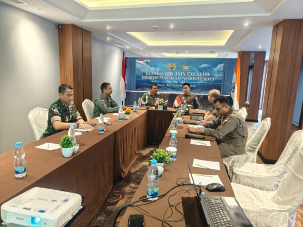 Jelang Latma Elang Shakti Indindo 2025, TNI AU–Indian Air Force Gelar Exercise Planning Conference di Medan