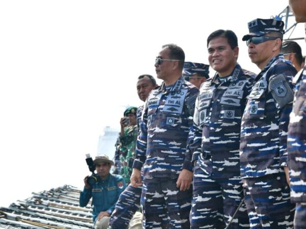 KASAL Tinjau Kesiapan Presidential Inspection di Teluk Jakarta