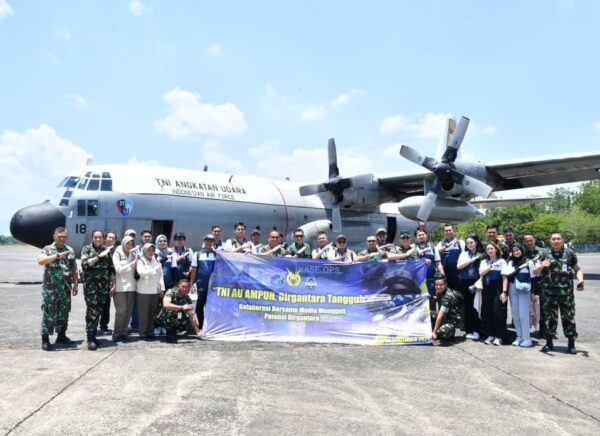 Outbound Media Dirgantara 2025, Jurnalis Media Nasional Kenali Lebih Dekat Kiprah TNI AU di Lanud Sultan Hasanuddin