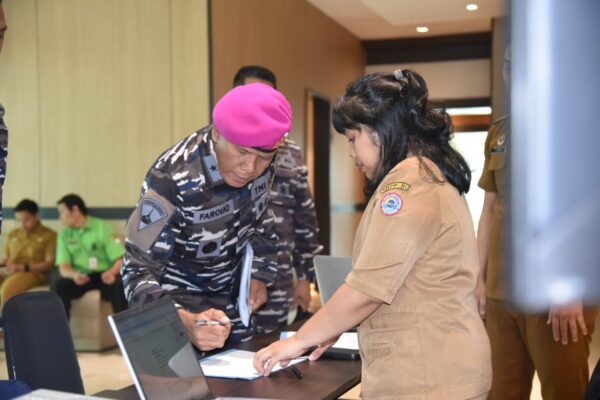 Asrena Pangkormar Hadiri Rapat Optimalisasi Pengelolaan PTR Untuk Dukung Verifikasi TD dan Penyelesaian Batas Laut