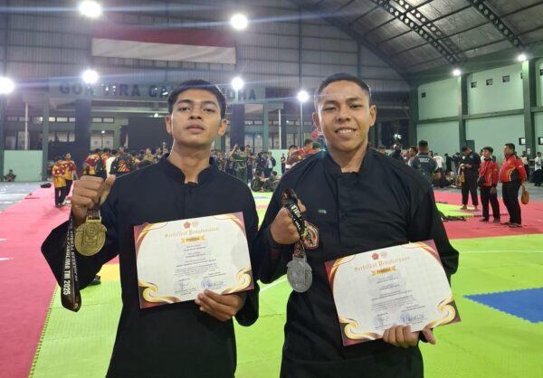 Prajurit Kosek III Raih Emas dan Perak Kejuaraan Pencak Silat Piala Panglima TNI