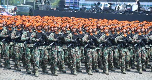 Korpasgat Raih Juara II Defile Terbaik pada HUT ke-80 TNI
