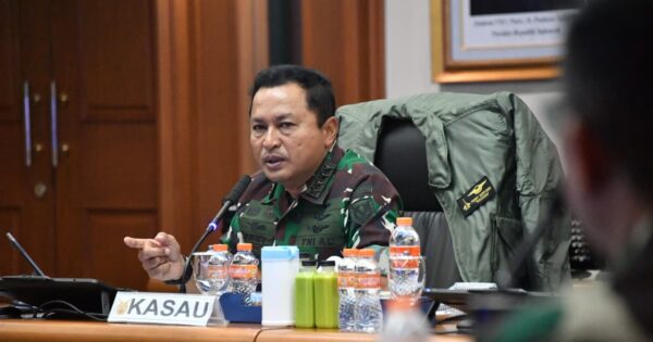 KASAU Pimpin Rapat Evaluasi Program dan Anggaran TNI AU TA 2025