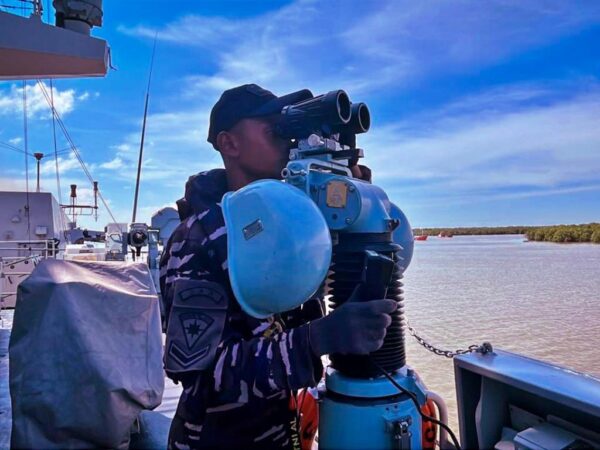 Latihan Bersama Shakti-25, KRI John Lie-358 Bertolak Menuju India