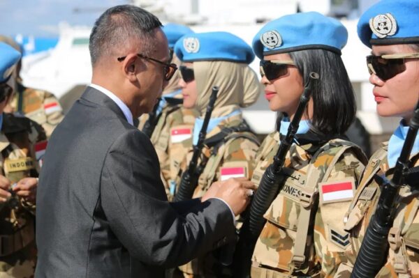 Prajurit Konga 2025 Terima Penghargaan UN Medal Setelah 6 Bulan Misi Perdamaian di Lebanon