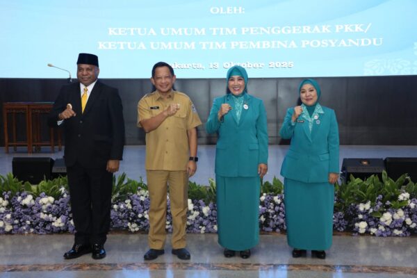 Mendagri Tito Harap TP PKK Provinsi Papua Optimalkan Kinerja dan Lakukan Perubahan