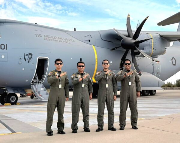 Empat Penerbang TNI AU Jalani Fase Full Flight Simulator Airbus A-400M di ITC Airbus Sevilla