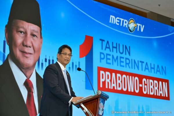 Menkeu Sampaikan Capaian Satu Tahun Pemerintahan Prabowo-Gibran Bidang Ekonomi