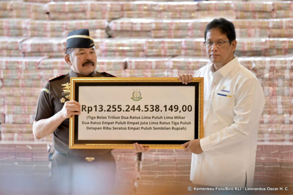 Kemenkeu Terima Pengganti Kerugian Negara Rp13,255 Triliun, Wujudkan Komitmen Pemulihan Keuangan Negara