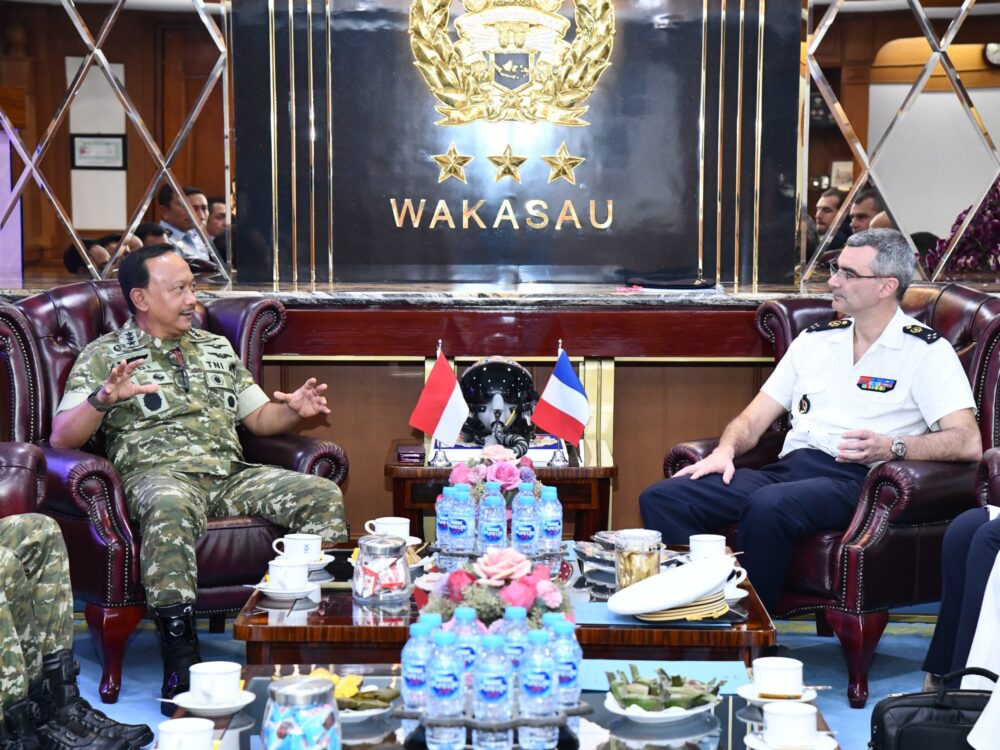 Wakasau Terima Kunjunan Kehormatan dari National Armament Director DGA Prancis