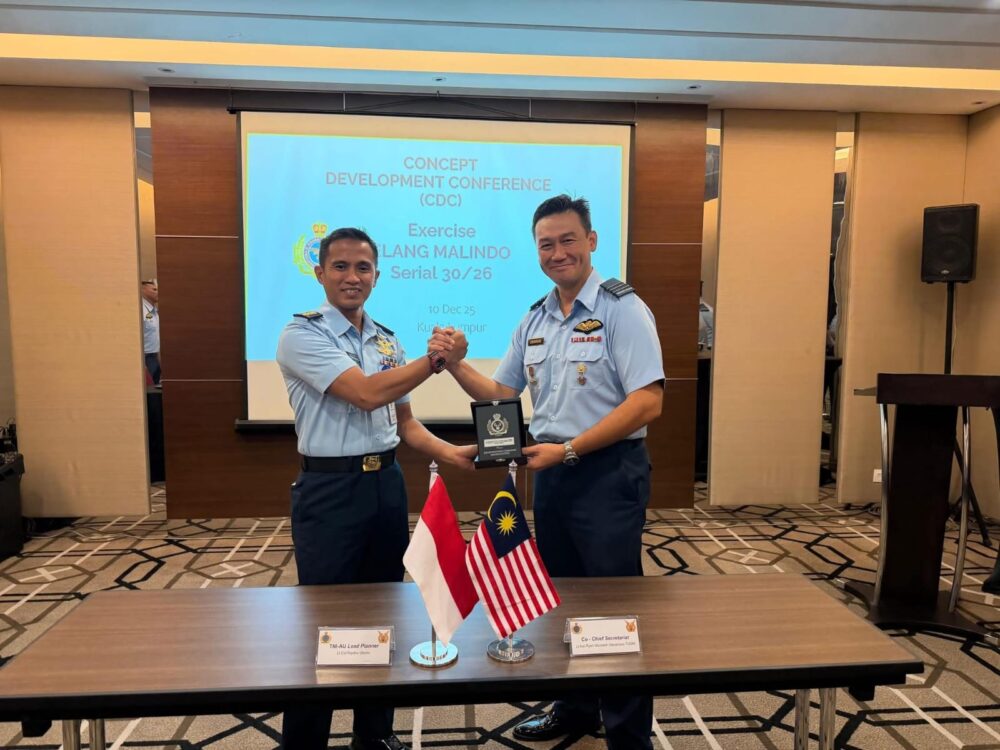 TNI AU dan TUDM Matangkan Konsep Latma Elang Malindo 2026