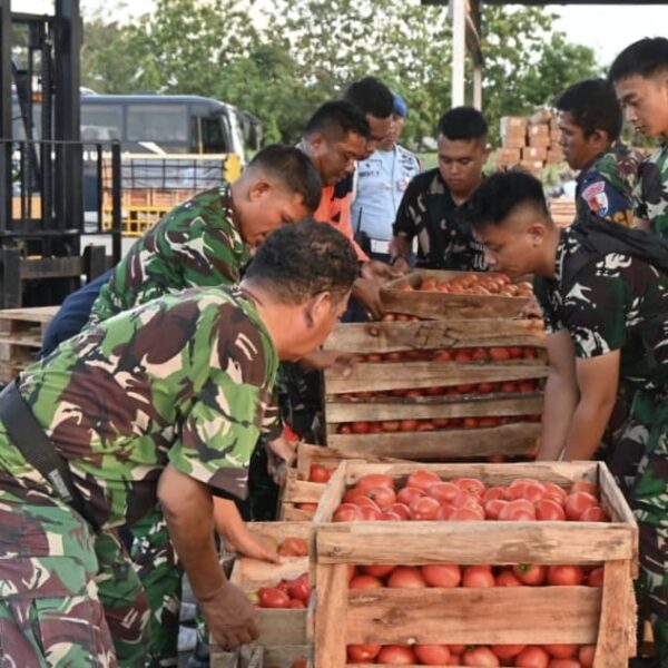 Bantu Petani Pascabencana, TNI AU Angkut Hasil Pertanian Kab. Bener Meriah dan Aceh Tengah