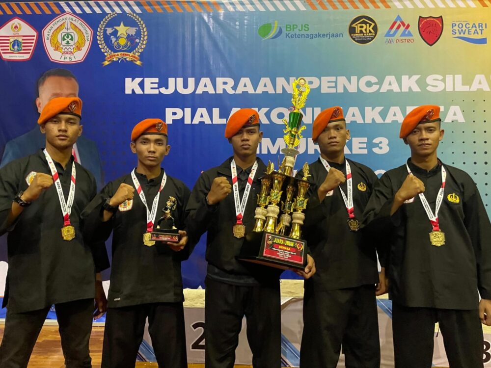Raih Lima Medali Emas, Prajurit Korpasgat Dominasi Kejuaraan Pencak Silat KONI Jaktim