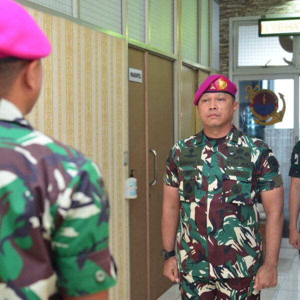 Asintel Pangkormar Pimpin Pengukuhan Jabatan Paban di Lingkungan Sintel Kormar