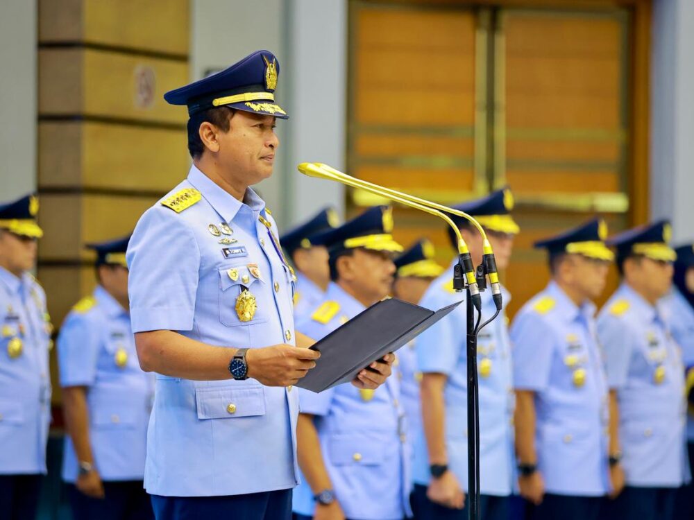 KASAU Pimpin Penyerahan Jabatan Koorsahli Kasau dan Sertijab Empat Jabatan Strategis TNI AU