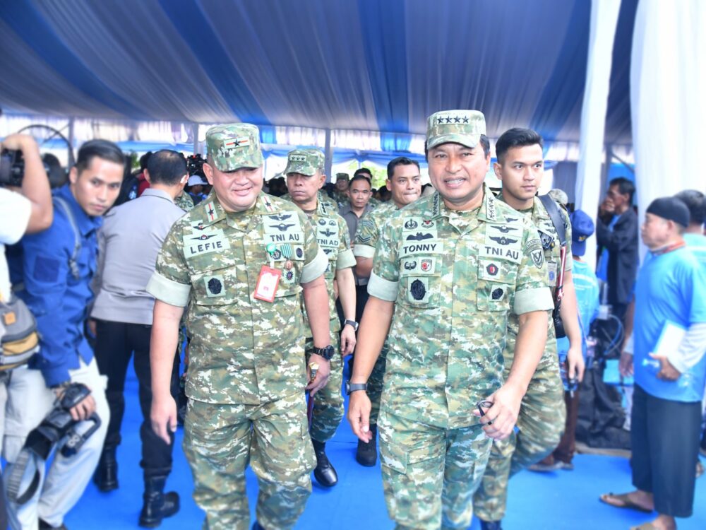 KASAU Hadiri Panen Raya dan Pengumuman Swasembada Pangan oleh Presiden RI