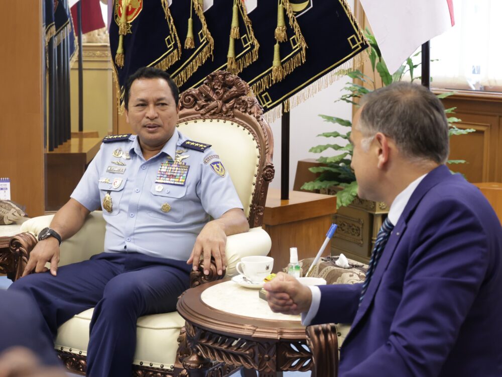 KASAU Terima Audiensi Managing Director PT Airbus Indonesia Nusantara