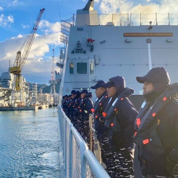 KRI Prabu Siliwangi-321 Jalani Sea Trial Perdana di Italia