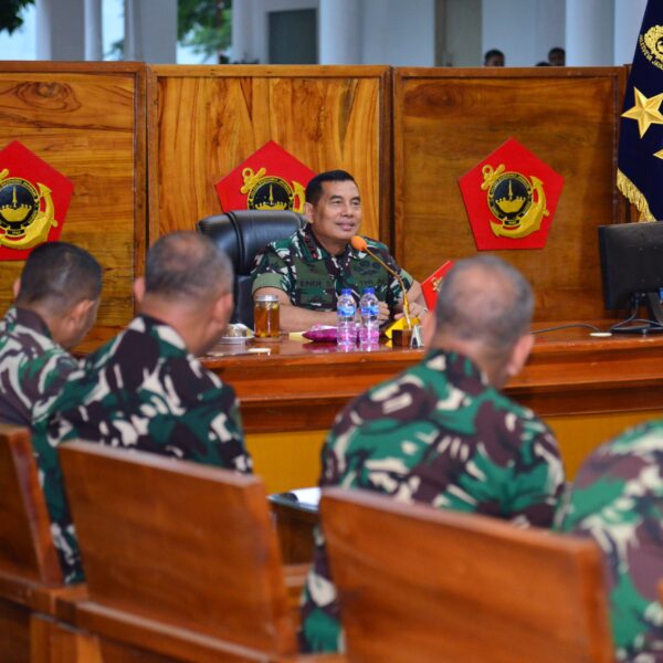 Pangkormar Menerima Paparan Danrumkitalmar Cilandak Terkait Tata Kelola BLU di RSMC
