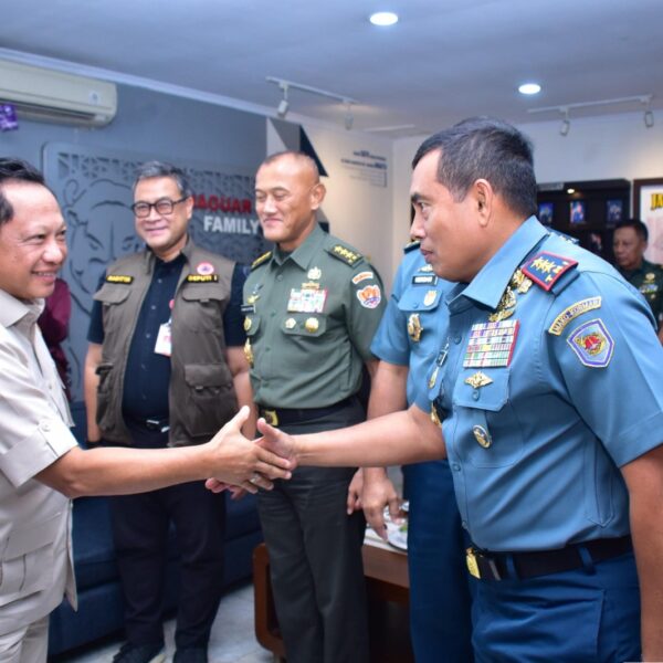 Pangkormar Hadiri Pelepasan Taruna KKP ke Lokasi Bencana Aceh dan Sumatera