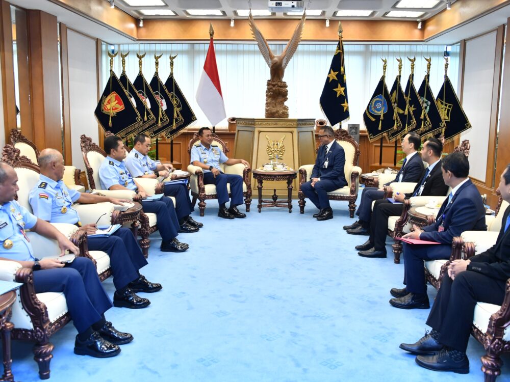 KASAU Terima Audiensi Dirut PT. Angkasa Pura Indonesia, Bahas Optimalisasi Pemanfaatan Aset