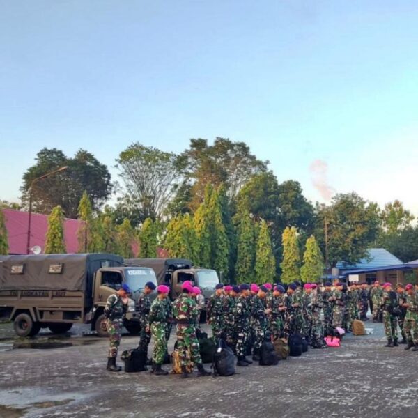 Bantu SAR Darat Pesawat ATR 42-500 TNI AL Kirimkan Tim Kodaeral VI ke Bulusaurung