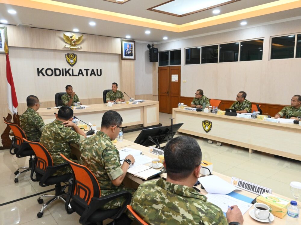 Kodiklatau Gelar Rapat Awal Bahas Penyiapan Latihan Angkasa Yudha 2026