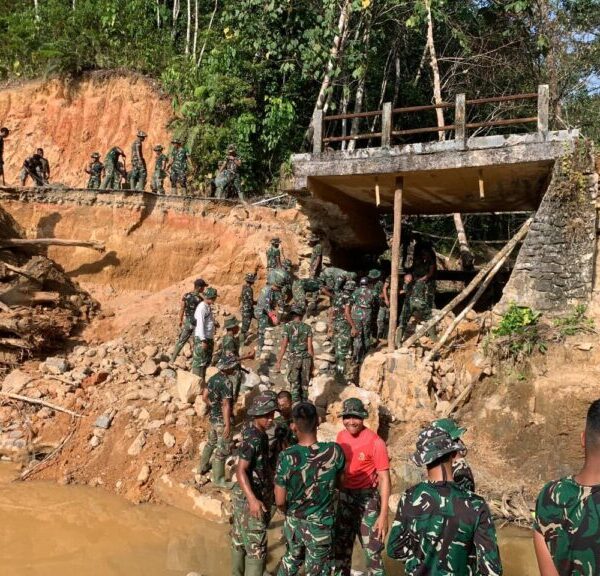 Jembatan Beton Hutanabolon Tuntas Diperbaiki, Akses Warga Tukka Kembali Normal