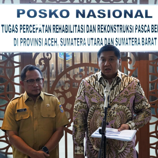 Kementerian PKP Berbagi Tugas dengan BNPB dalam Percepatan Bantuan Rumah Korban Bencana di Aceh, Sumut, dan Sumbar
