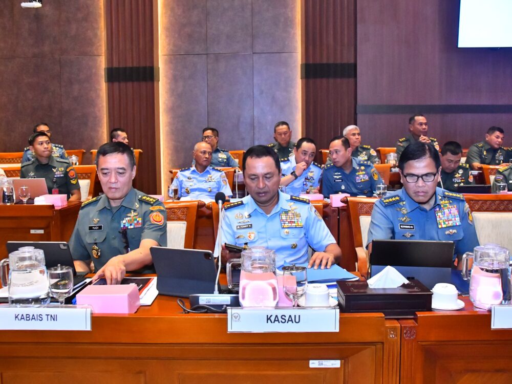 KASAU Hadiri Rapat Kerja Bersama Komisi I DPR RI