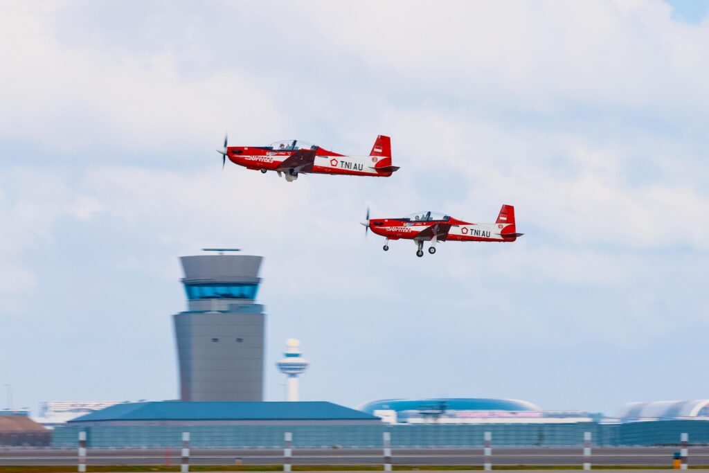 Jupiter Aerobatic Team Rampungkan Latihan Sebelum Tampil di Singapore Airshow 2026