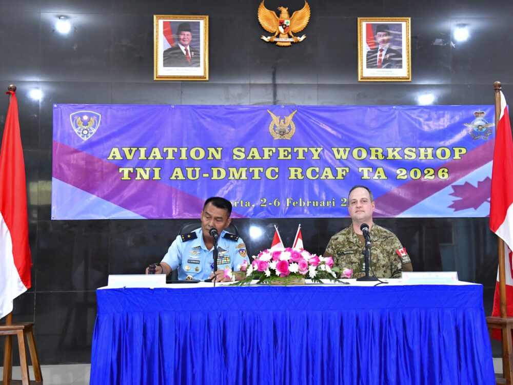 TNI AU-RCAF Selenggarakan Workshop Bahas Keselamatan Penerbangan
