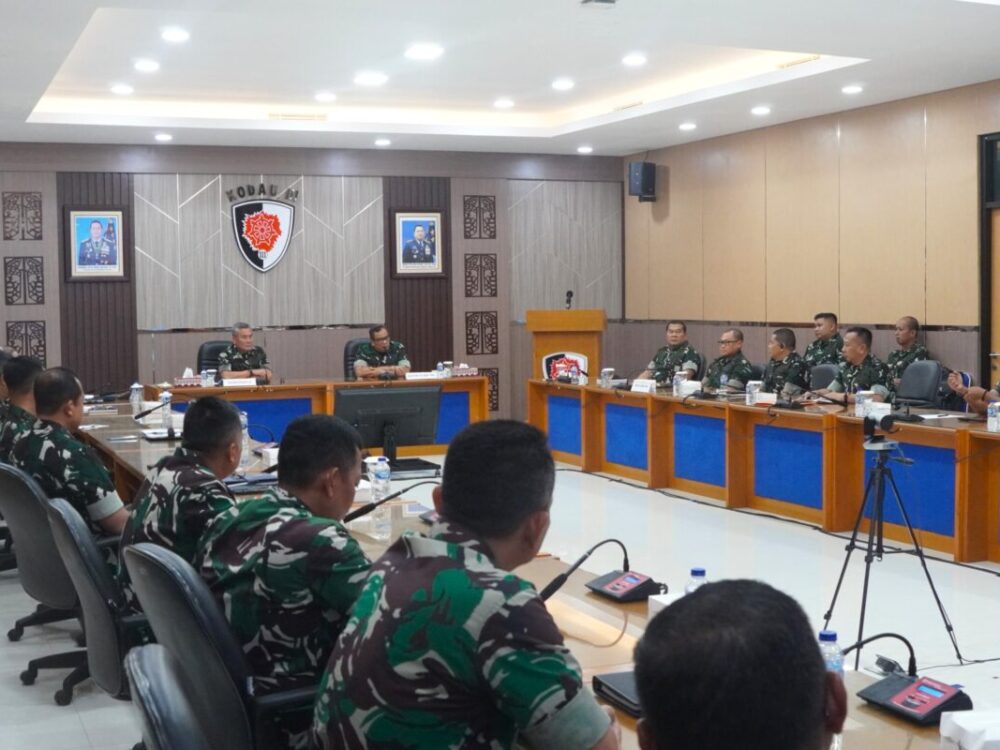 Kodau III Terima Tim Audit Kinerja Itjen TNI, Perkuat Akuntabilitas dan Tata Kelola